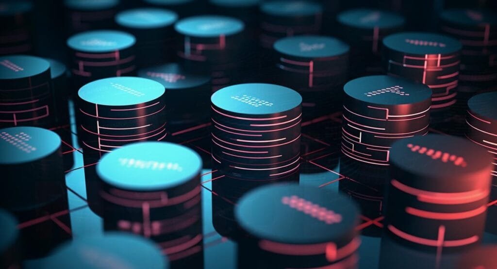 Illustration of data flow