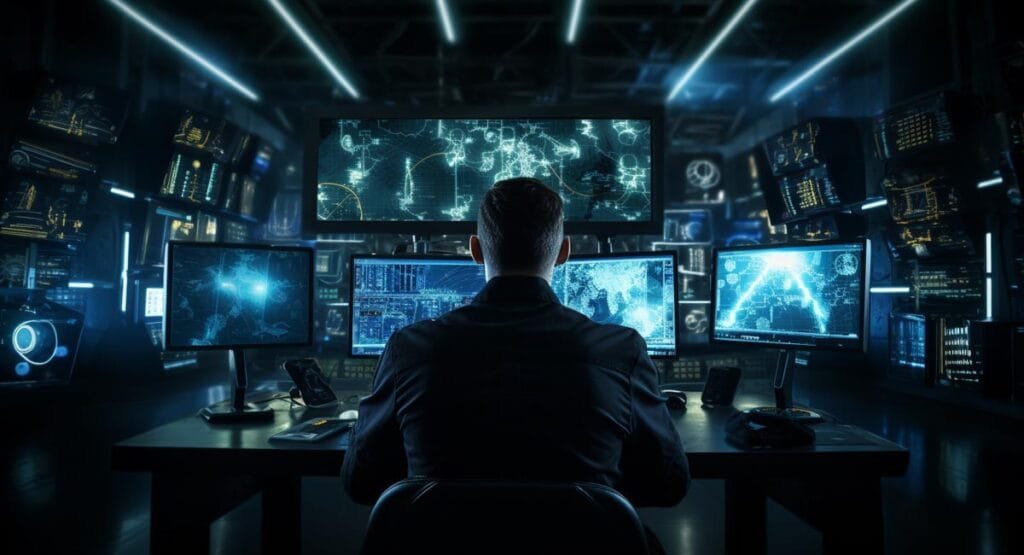 Illustration of Cyber Security