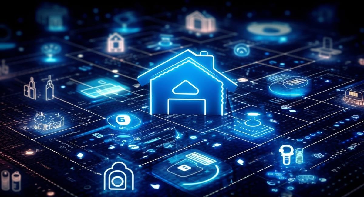 Illustration of IoT Cyber Security