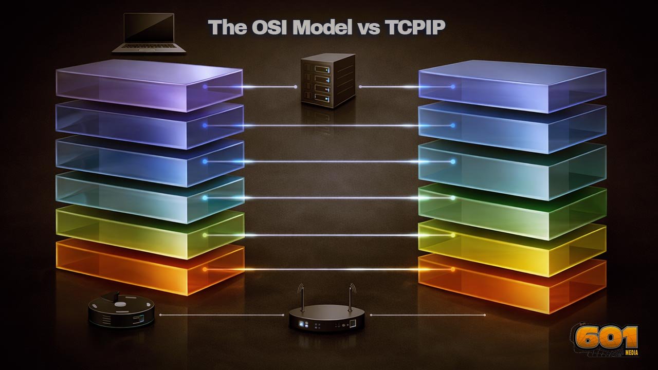 OSI model vs TCP/IP
